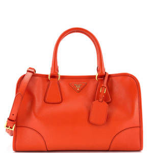 Prada Small Convertible Shopping Tote Saffiano Leather
